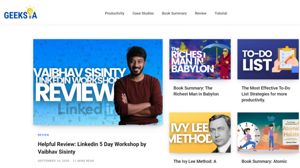 blogs on productivity
