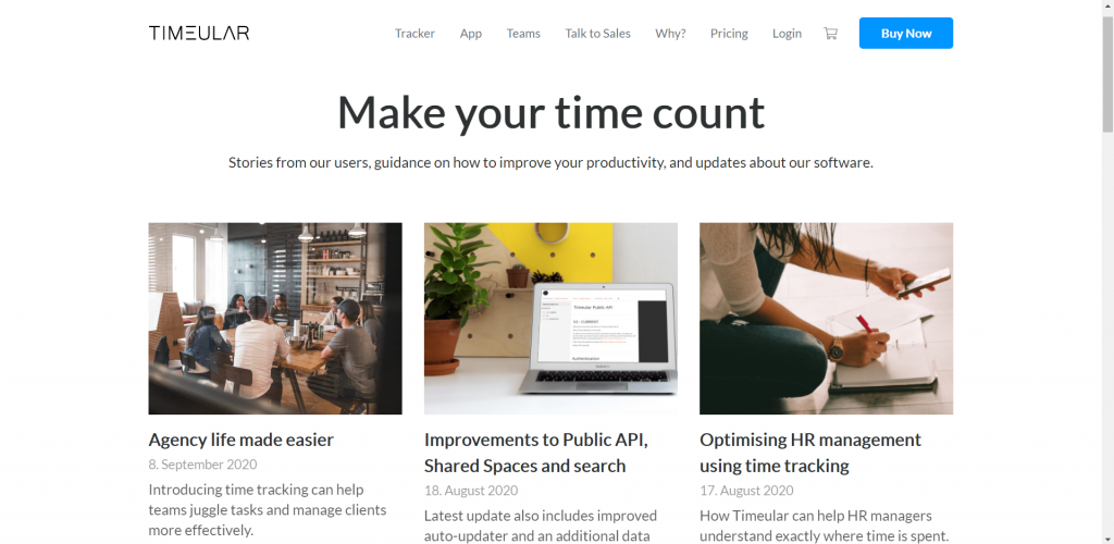 blogs on productivity