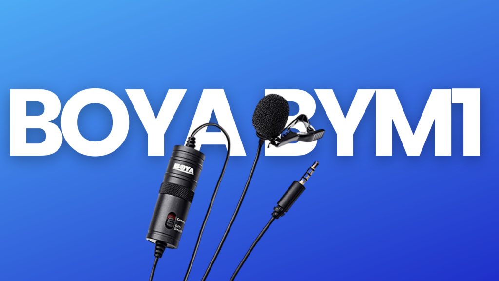 boya bym1 collar mic for youtube